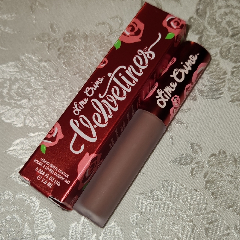 Lime Crime Velvetines Liquid Lipstick, "Cashmere" - Picture 2 of 10